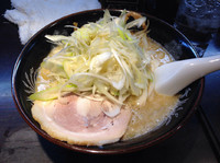 「味噌ネギラーメン」@旨みこってりらーめん 鐵 TETSU 蘇我本店の写真