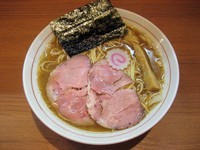 「煮干そば（細麺）730円→オープン記念500円」@煮干中華そば 鈴蘭 中野店の写真