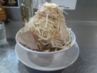 「ラーメン　野菜マシ　アブラ　ニンニク」@らーめん大 本郷店の写真