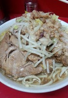 「小ラーメン　ニンニクヤサイアブラ」@ラーメン二郎 西台駅前店の写真