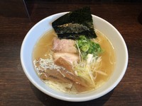 「水出汁煮干しラーメン」@自家製麺 コトホギの写真