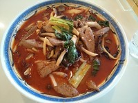 「四川猪肝麺」@中国美食 唐苑酒楼の写真