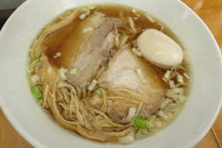 「らーめん＋味玉」@らーめん逆流の写真