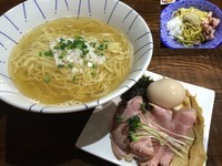 「芳醇煮干そば（750円）＋むじゃ玉（150円）」@ニボムジャキの写真