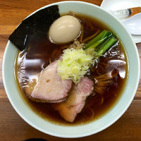 「らーめん700円＋味玉（クーポン）」@らぁめん 夢の写真