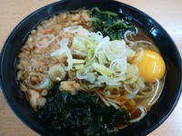 「朝特そば(並盛)340円」@たかべん 0番線ホーム店の写真