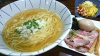 「芳醇煮干そば 750円＋むじゃ玉（75g）100円＋味玉」@ニボムジャキの写真