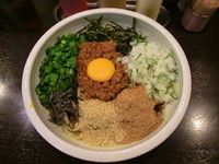 「台湾まぜそば（￥850）」@台湾まぜそば・油そば専門 あびすけ 西新宿7丁目店の写真