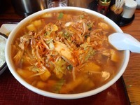 「豚キムチラーメン」@御食事処 乙妻の写真