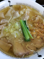 「塩ワンタンメン」@麺処 ら塾の写真