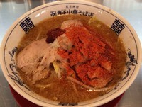 「ぶたそば辛味噌 麺少なめ 中辛 ニンニク抜きで 750円」@東京神田 角中中華そば店 幡ヶ谷店の写真