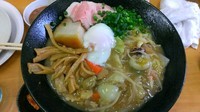 「【特別限定】餡掛け揚げ蕎麦」@MENYA 食い味の道有楽の写真