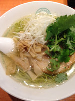 「しおグリーン麺800円」@麺屋 六感堂 Rock'anDoの写真