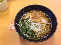 「出汁入り鶏がら醤油ラーメン」@スシロー 三浦海岸店の写真