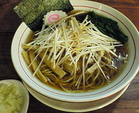 「本格中華ネギそば　６７０円」@本格中華そば 檜庵 八王子店の写真