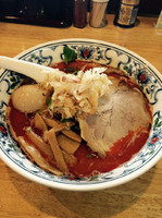 「坂戸担々麺➕味玉」@麺屋我龍の写真