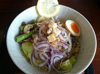 「【本日の限定】牛肉油そば ￥800」@和風らーめん 凪の写真