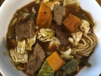 「【限定】春キャベツと常陸牛レバーのスタミナ冷やし 850円」@ラーメン 和なりの写真