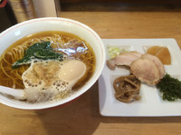 「特選 本枯中華そば ランチセット」@本枯中華そば 魚雷の写真