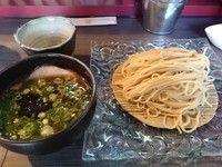 「ざるつけ麺770円＋水餃子＋生ビール＆日本酒」@柳麺 呉田-goden-の写真