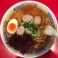 「さんまラーメン(醤油)900円+大盛(ラー博クーポン)」@かもめ食堂の写真