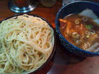「チャーシューつけ麺（980円）+中盛り（100円）」@江戸川橋大勝軒の写真