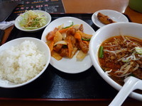 「日替わりBランチ 酢豚+台湾ラーメン ¥700」@台湾料理 百味鮮の写真