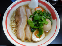 「いりこそば（期間限定）＋煮干しペースト」@自家製麺SHINの写真