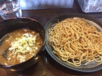「濃厚つけ麺（小）＋きざみねぎ＋辛ダレ」@つけ麺 富平の写真