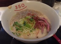 「牛骨3SOらーめん(Ｍ･期間数量限定)880円」@RA-MEN 3SOの写真