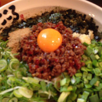 「台湾混ぜそば大盛り」@麺屋こころ 溝の口店の写真