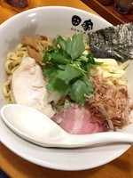 「【春季限定】和えそば￥750＋チーズＷ￥100＋ミニ追い飯￥50」@中華そば 田家 本店の写真