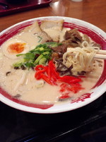 「お台場限定牛醤ラーメン940円」@大阪・牛醬ラーメン まこと屋 東京お台場店の写真