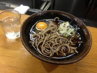「かけそば、たまご」@野むらの写真