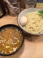 「アブラつけそば 味玉とランチ肉丼150円」@煮干そば 流。の写真