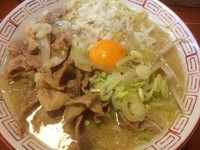 「肉そば醤油  大盛  800円」@新潟ラーメンなおじ 総本店の写真