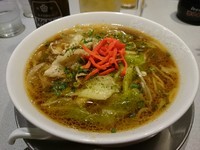 「【期間限定】船橋ソースラーメン750円＋ホッピー」@らあめん花月嵐 清瀬北口店の写真