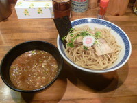 「濃厚つけ麺 （あつもり、大盛３６０ｇ）　７８０円」@馳走麺 狸穴の写真