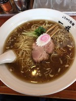 「ラーメン➕大盛➕麺固め」@こだわり拉麺 一恭の写真