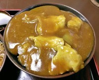 「カレー丼セット \750」@一休庵の写真