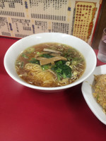 「半チャーハン+ラーメン700円」@尚ちゃんラーメンの写真
