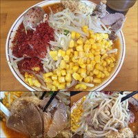 「みそ小 700円＋コーン100円＋味玉100円」@いがみその写真