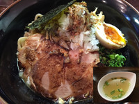 「黒まぜ780円」@麺や 飛来の写真