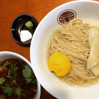 「鶏醤油つけそば」@らぁ麺とうひちの写真