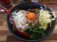 「油そば 〔塩〕」@麺屋 一八の写真