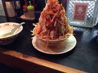 「風神ラーメンやさい麺かためカラメ」@らーめん馬鹿 神屋（GOD-YA）の写真