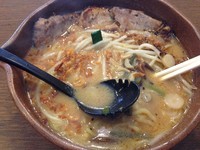 「信州味噌ラーメン」@蔵出し味噌 麺屋 壱正 小牧本店の写真