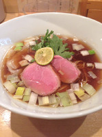 「鴨そば」@紫 くろ㐂の写真