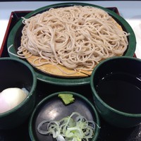 「もり（￥320）+温泉玉子（クーポン）」@ゆで太郎 長者町店の写真