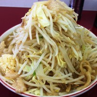 「小ラーメン（全増し）」@ジラフの写真